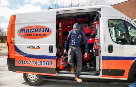 Banner company van
