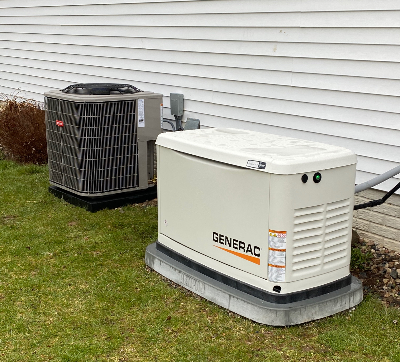 Generac Generator Install & AC install in Grand Blanc, MI.  